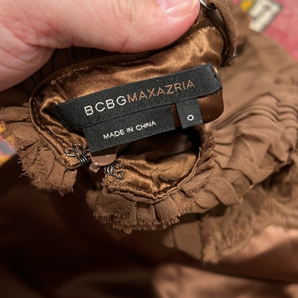 BCBG Silk Cocktail Dress - Picture 5 of 6